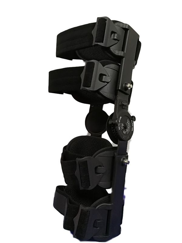 Telescopic Post Op Medical Knee Brace , Patella Knee Brace With ROM Hinge