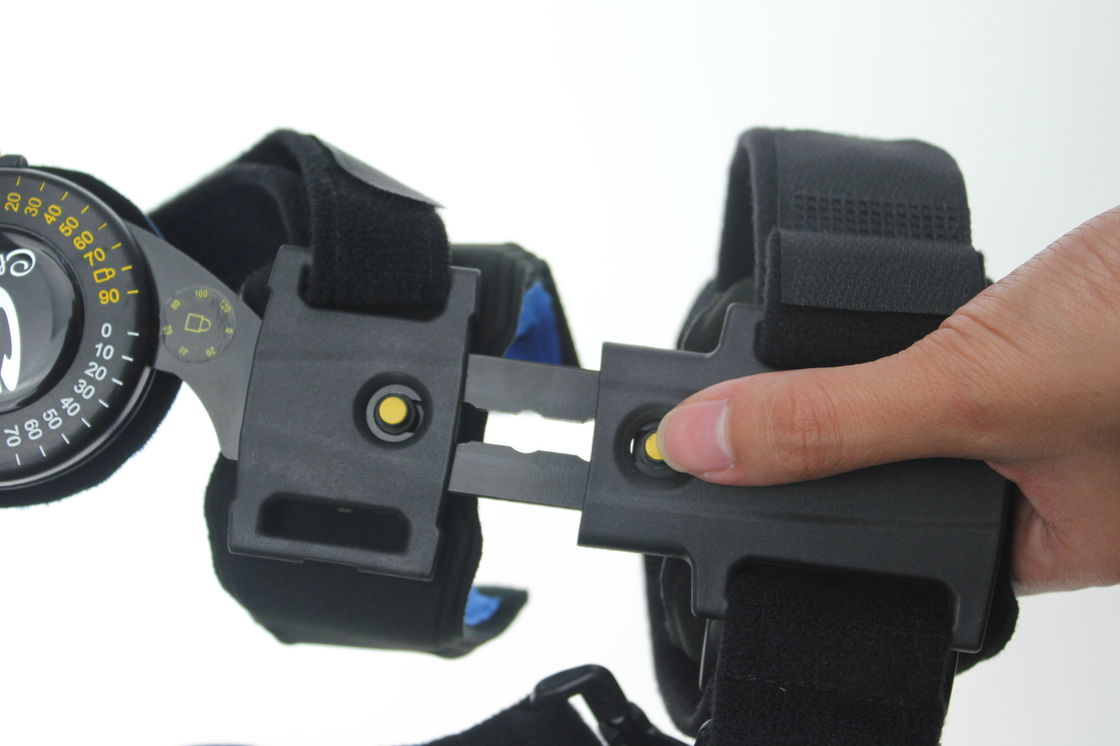 Telescopic Post Op Mechanical Knee Brace Gold Hinge , Functional Knee Brace