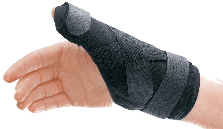 Universal Orthopedic Wrist Brace With Wrist Strap Polyester Velvet Coating