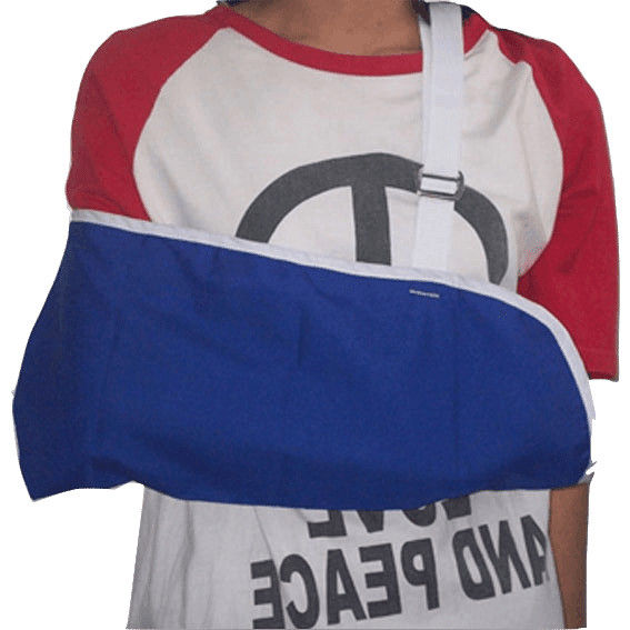 Polyester Cotton Blend Shoulder Arm Brace Envelope Style Adjustable Wide Strap