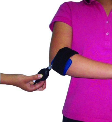 Hot / Cold Air Compression Elbow Support Brace Flexible With Pneumatic Pump