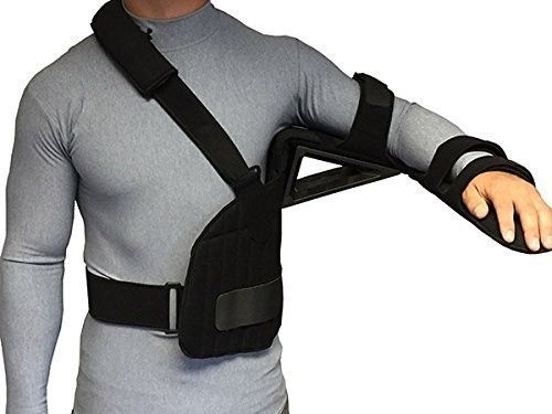 Universal Shoulder / Medical Arm Sling Abduction Stabilizer Brace With Metal Frame